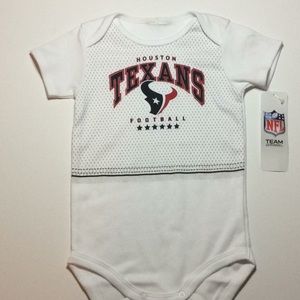 NFL Team Apparel Houston Texans Onesie 18 mo New With Tags NFL.COM
